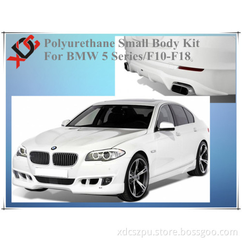 F10 F18 Small Body Kit with F/R Bumper Lip & Skirts for 2010 BMW